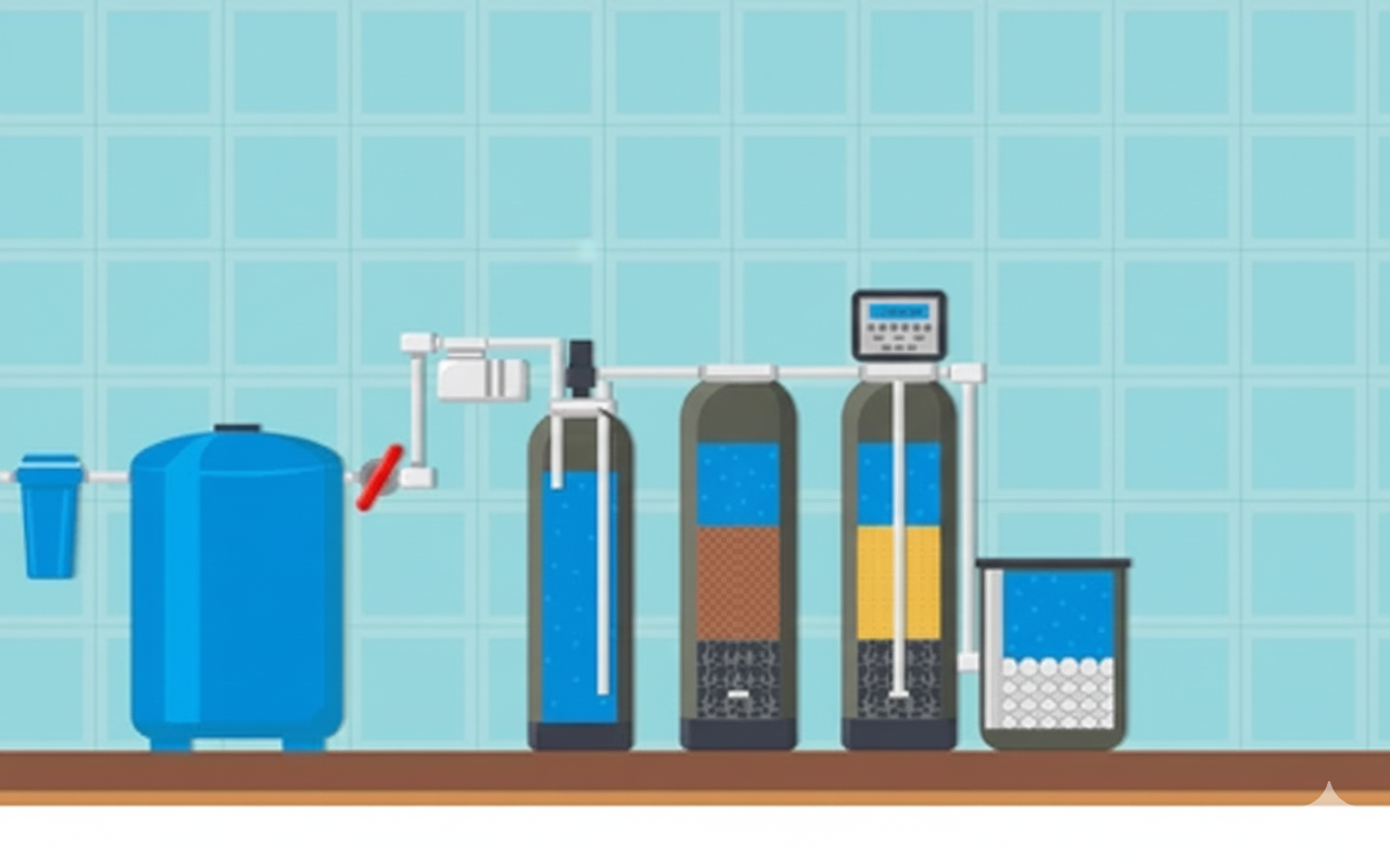 Advanced home water filtration system for clean drinking water